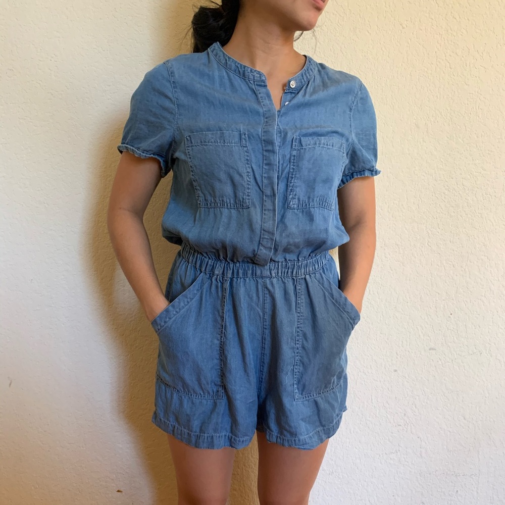 COTTON ON - blue  romper